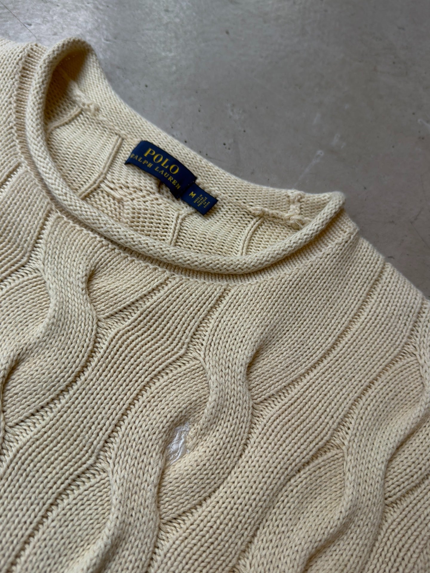 Ralph Lauren Cable Knit Sweater