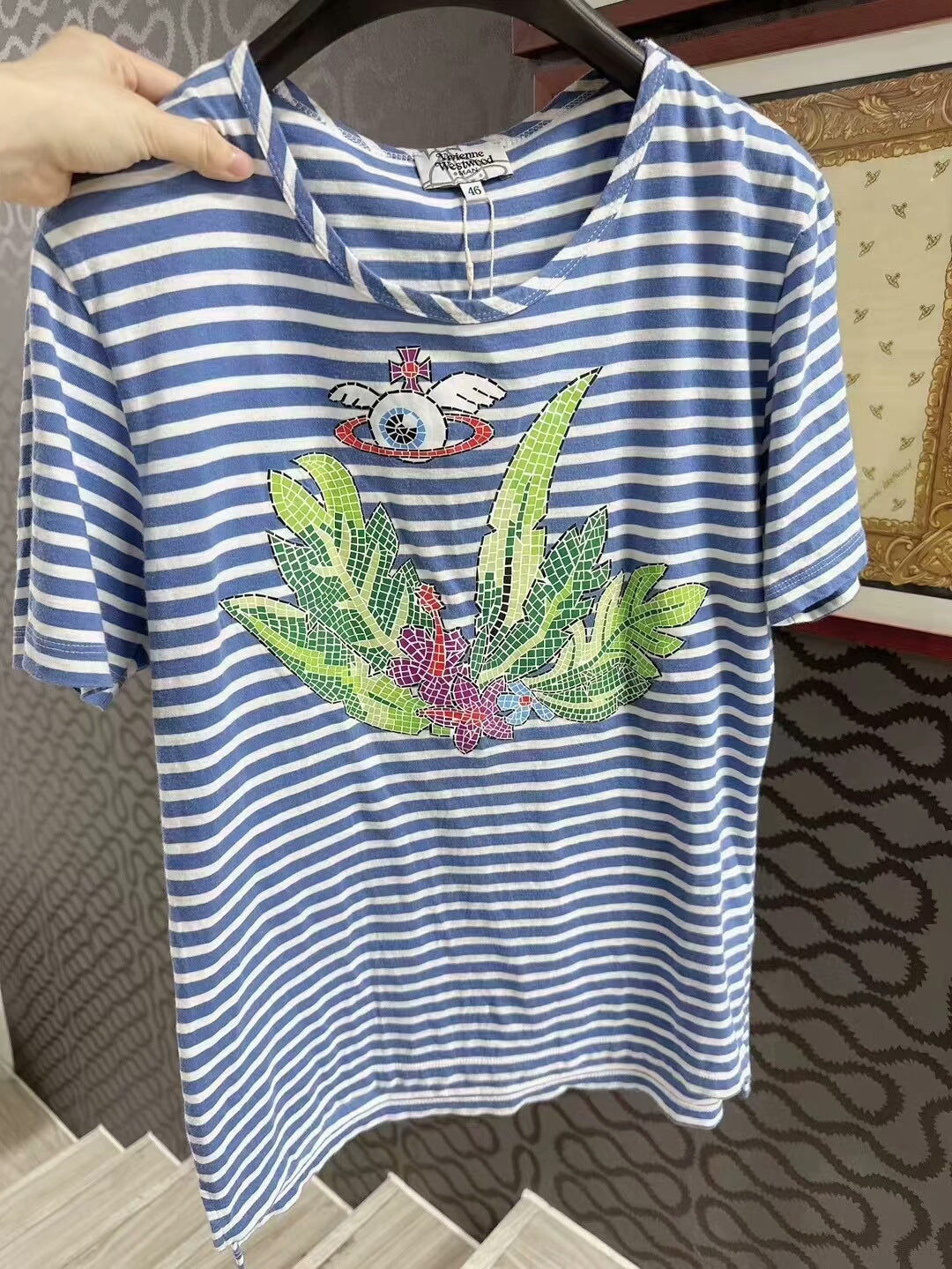 Vivienne Westwood Saturn Stripe T-Shirt