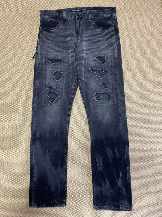 denim casual pants by vanquish & fragment