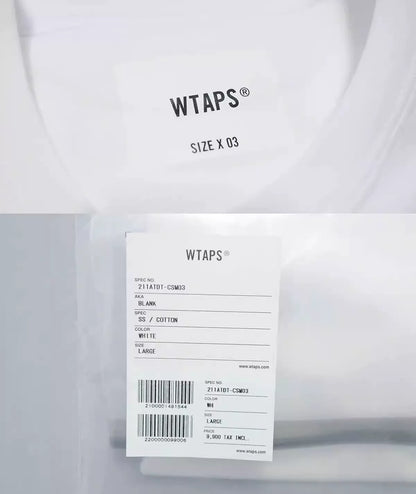 WTAPS BLANK SS Cotton T-Shirt