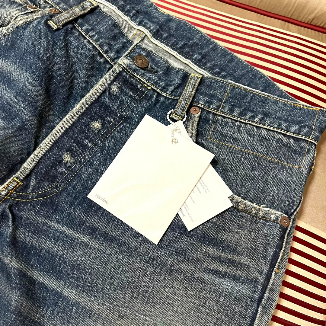 visvim SOCIAL SCULPTURE DAMAGED-27 Jeans