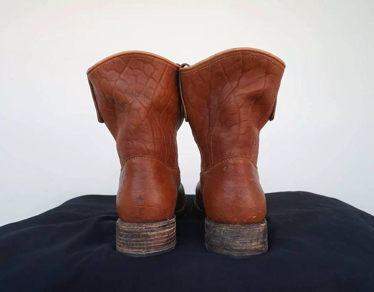 visvim wabanaki engineer boots in brown