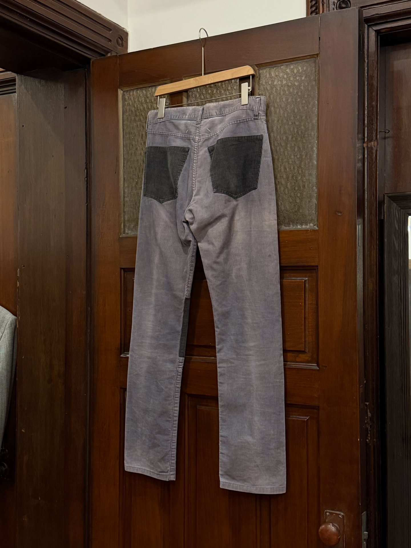 artisanal cotton denim pants by margiela