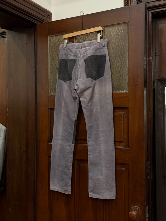 artisanal cotton denim pants by margiela