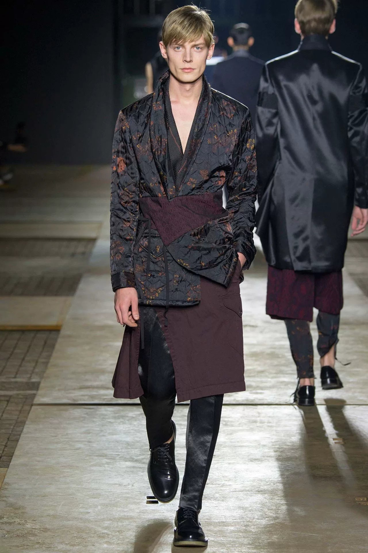 dries van noten aw 2015 quilted jacket