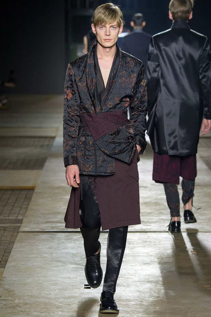 dries van noten aw 2015 quilted jacket