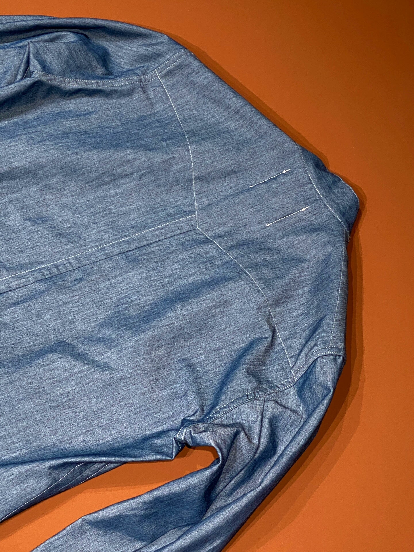TAKAHIROMIYA.SHITA Light Denim Ribbon Shirt
