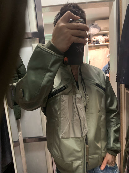 sacai acronym collaborative ma1 functional jacket