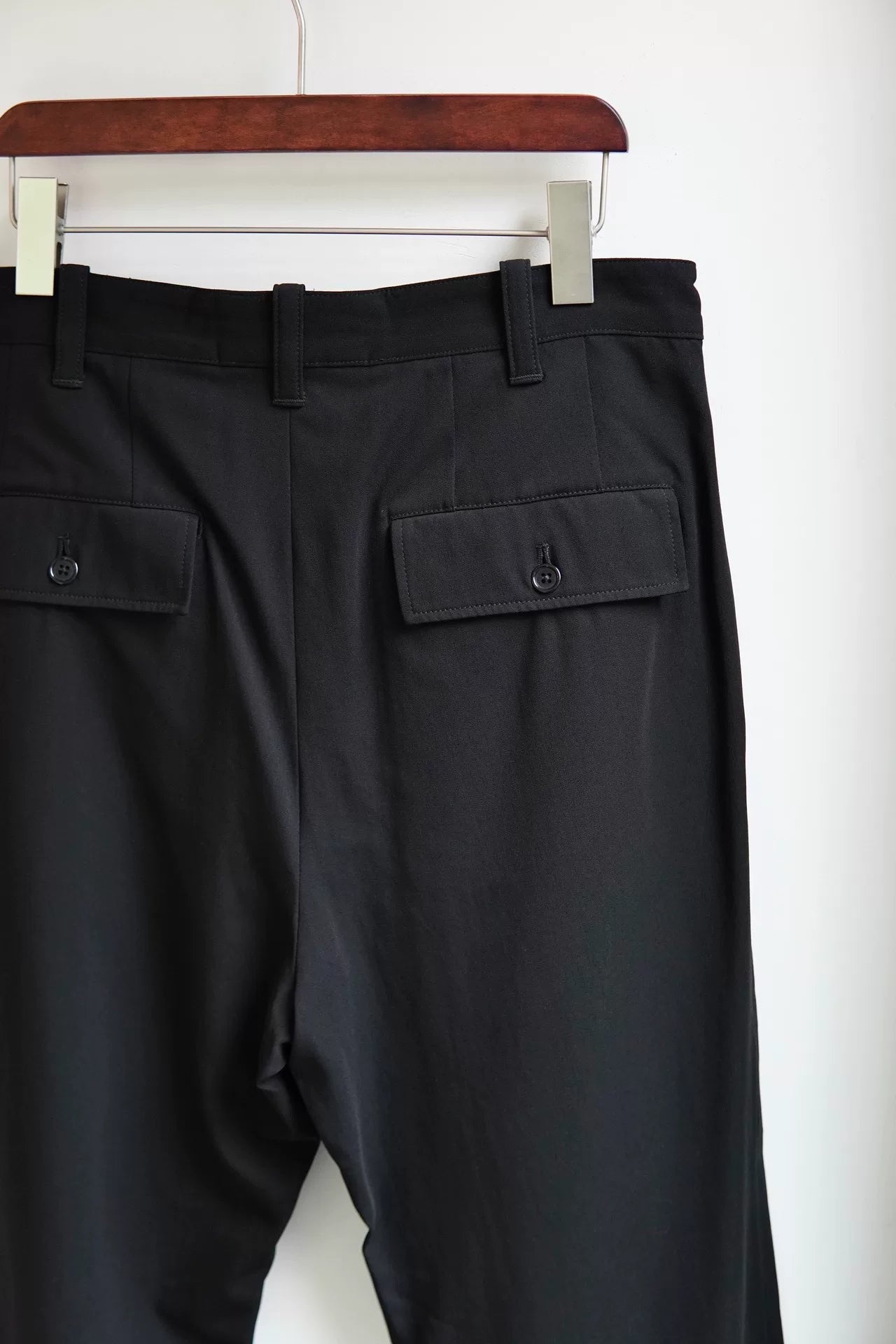 Yohji Yamamoto Pour Homme S/S 2009 Wool Zip Trousers