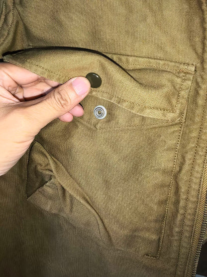 Freewheelers Aviators' Jacket Khaki Beige