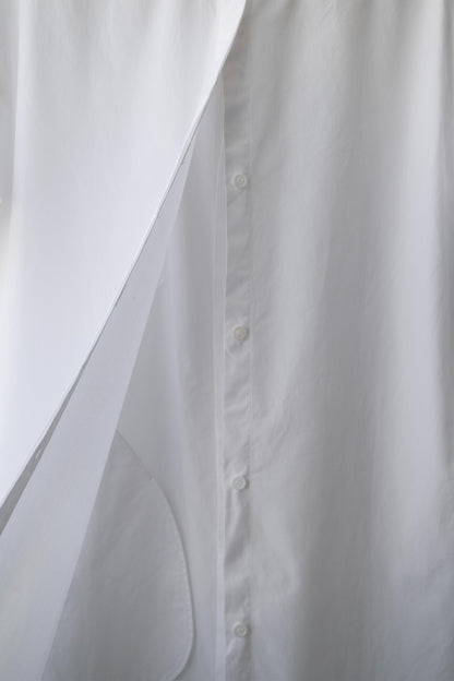 Yohji Yamamoto 22SS Back Button Short-Sleeve Shirt