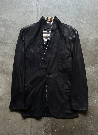 diamond dogs irregular tailored blazer