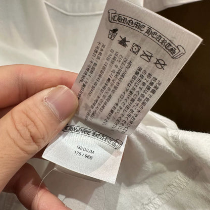 Chrome Hearts White Collar Sanskrit Tee