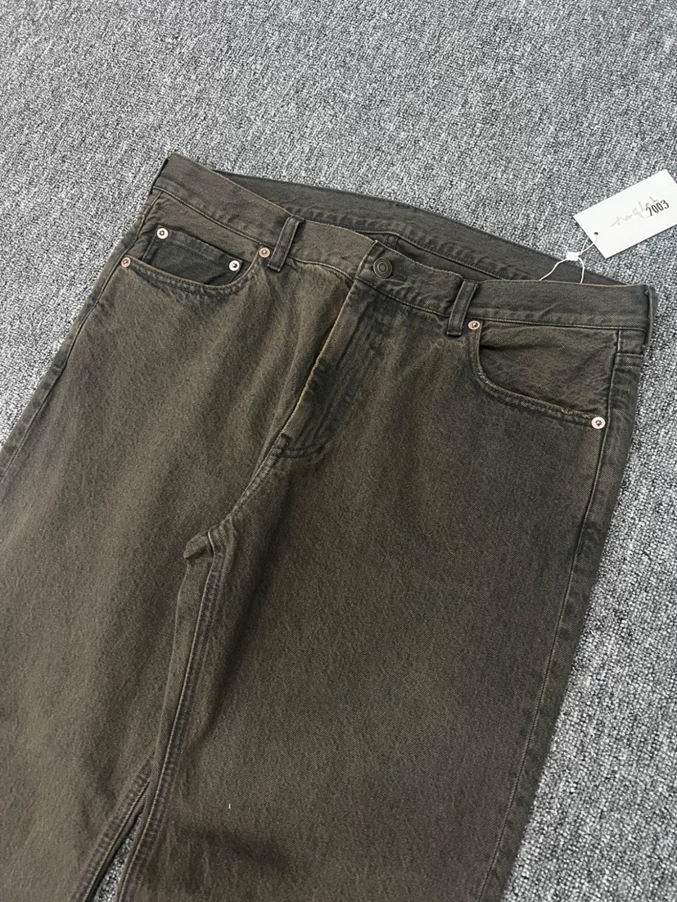 Beams 23ss Vintage Washed Jeans