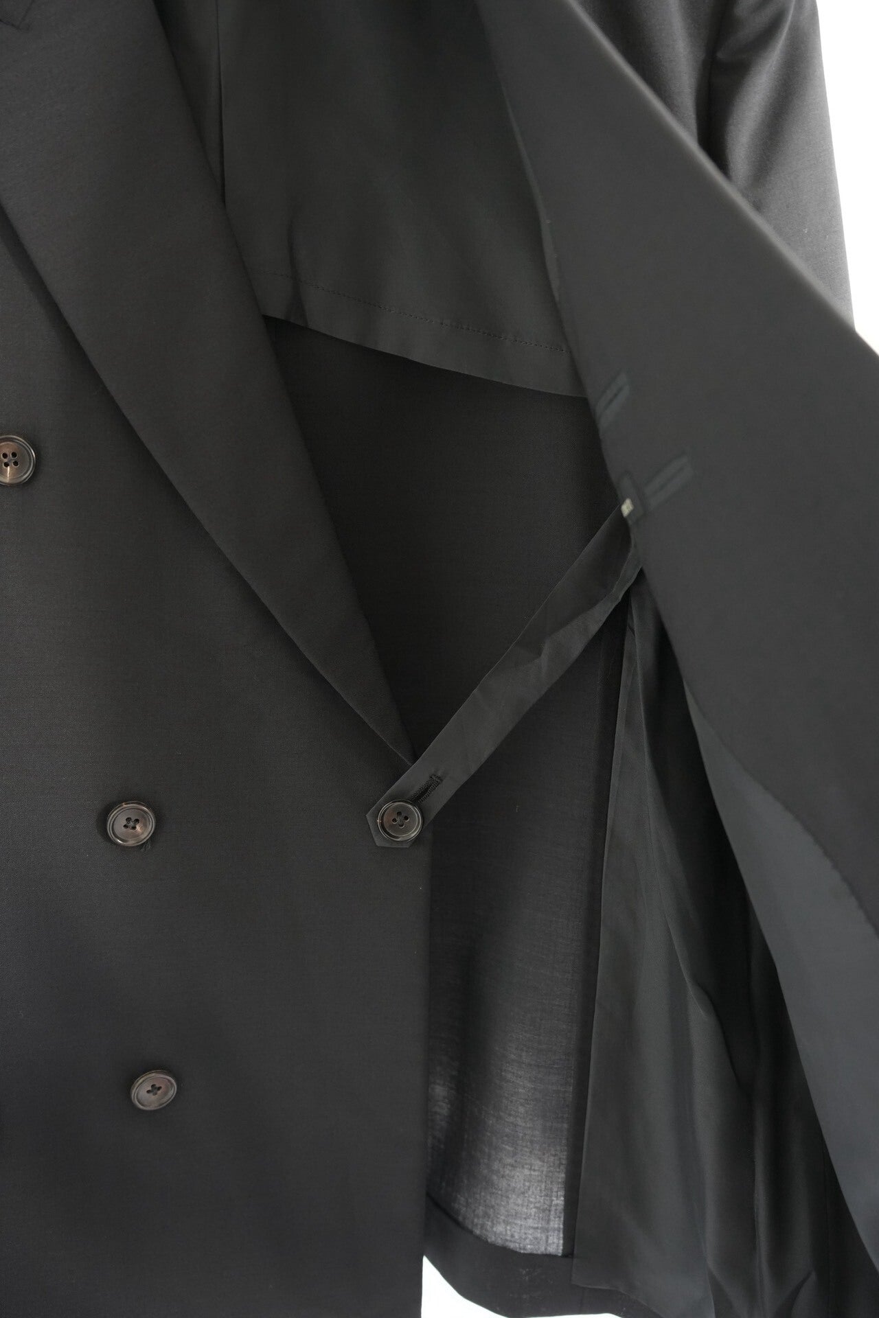 yohji yamamoto 90s double-breasted suit set