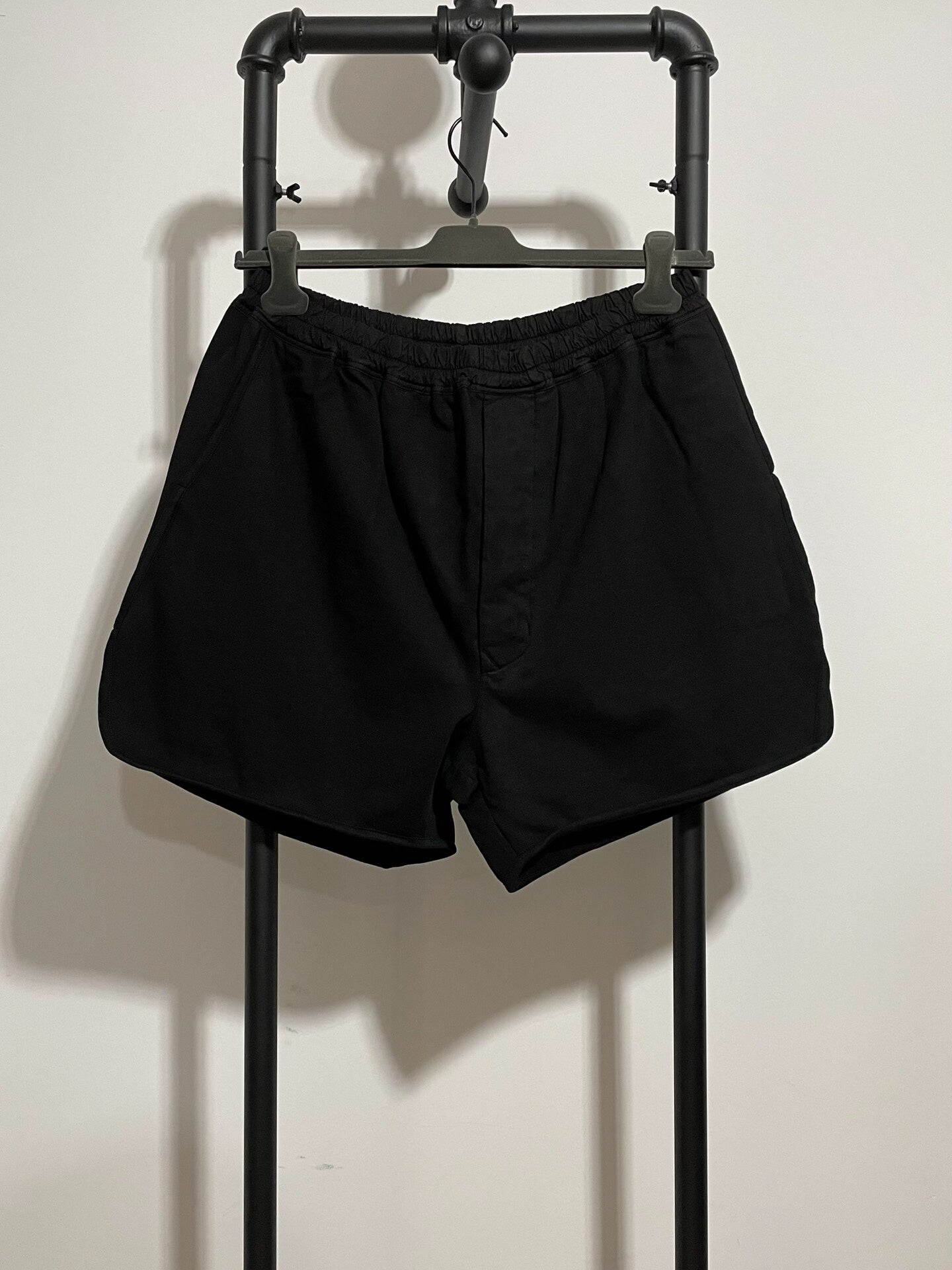 rick owens black shorts in  condition