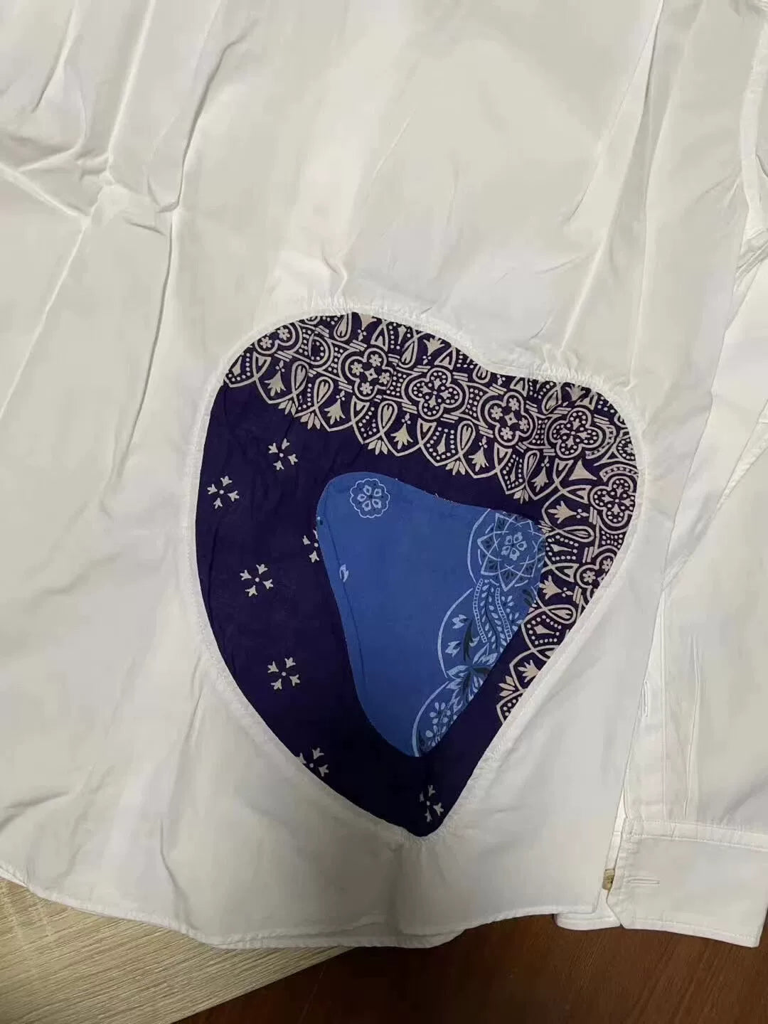 Visvim Ict Bandana Heart Patch Shirt