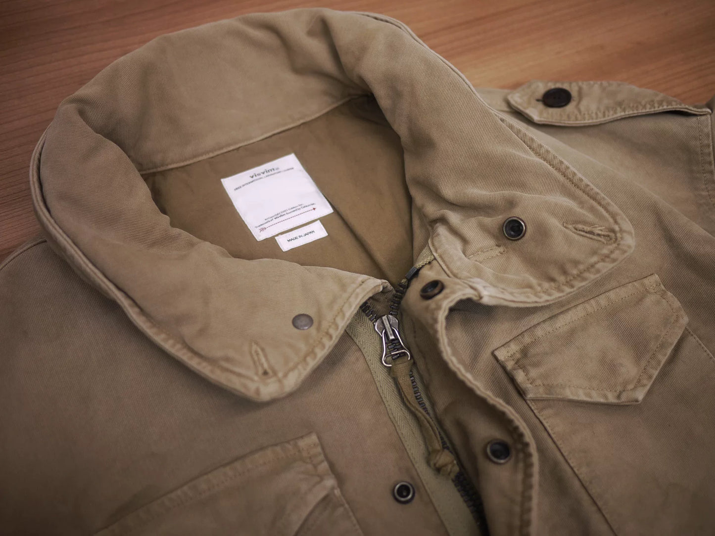 Visvim BICKLE JKT G.CORDS M65 Beige