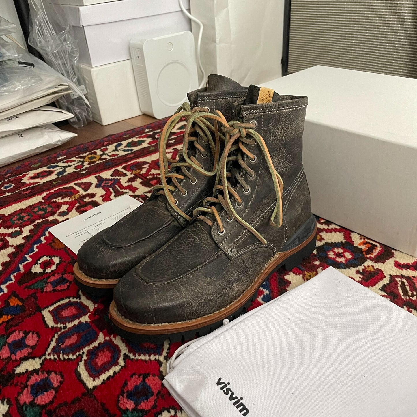 Visvim Vanguard Boots 12ss Black Size 9