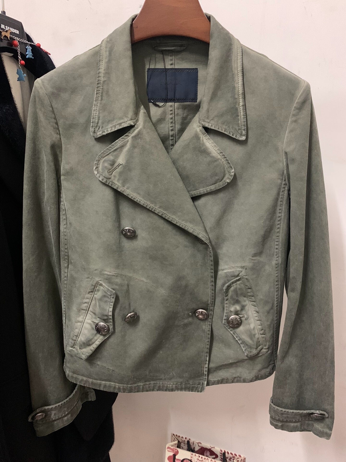 Prada SS11 Oil Stain Jacket