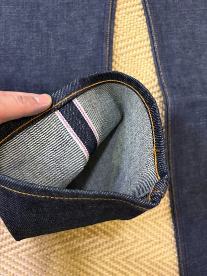 Levi's Fenom Turquoise Accent Heavyweight Raw Jeans