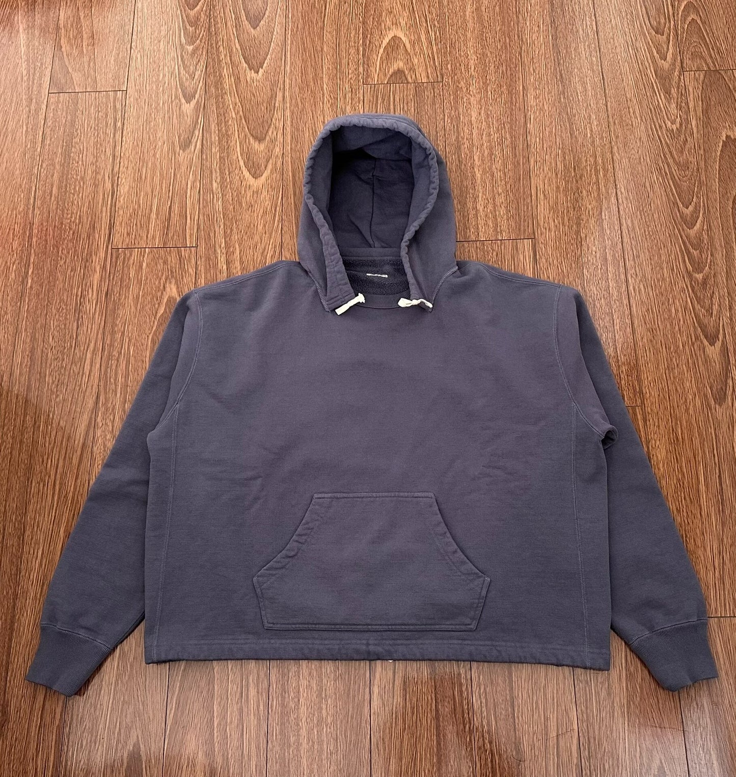 phigvel makers attached hoodie in dark gray