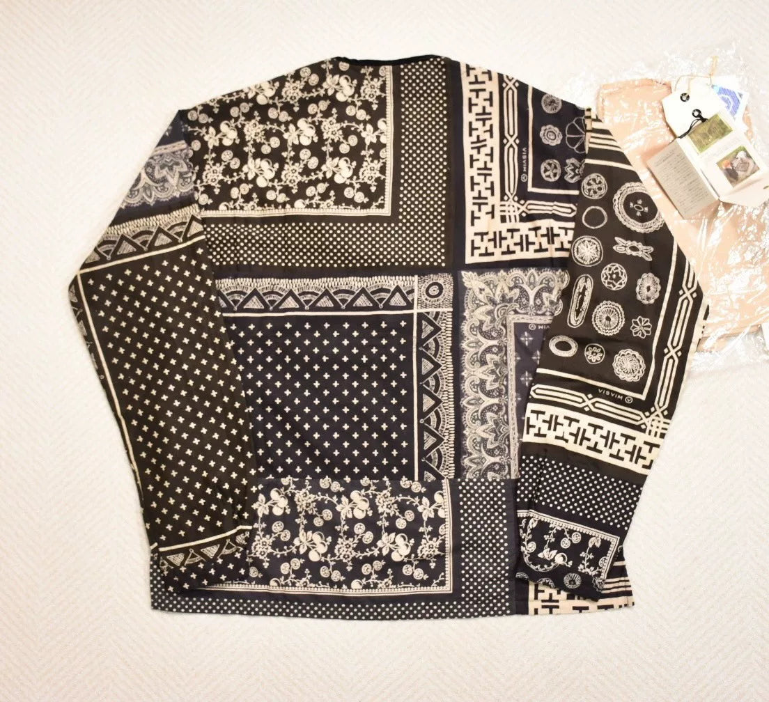Visvim ICT Tunic P.O. Mud-Dye Paisley