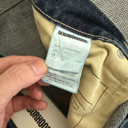 Neighborhood 24ss基础水洗牛仔裤