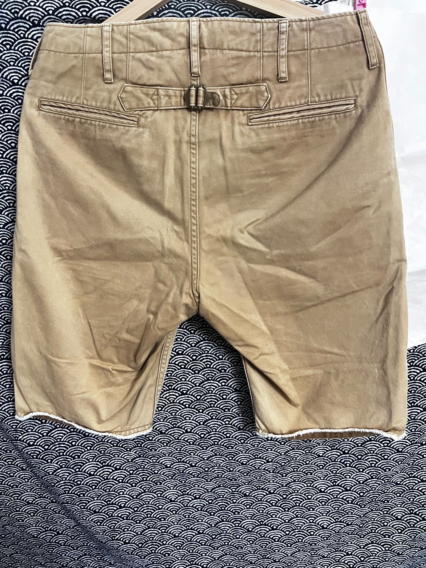 VISVIM Chino Cut-Offs Washed Shorts
