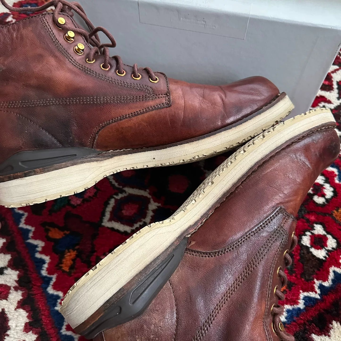 visvim ict virgil boots in excellent condition