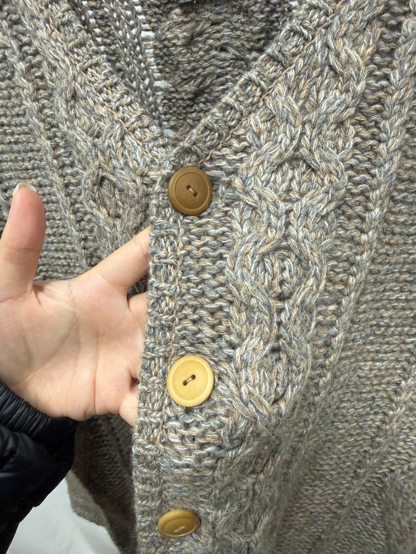 Takahiromiyashita The Soloist Thick Cable Knit Cardigan