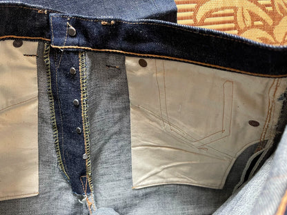 Warehouse 1001xx Raw Denim Jeans