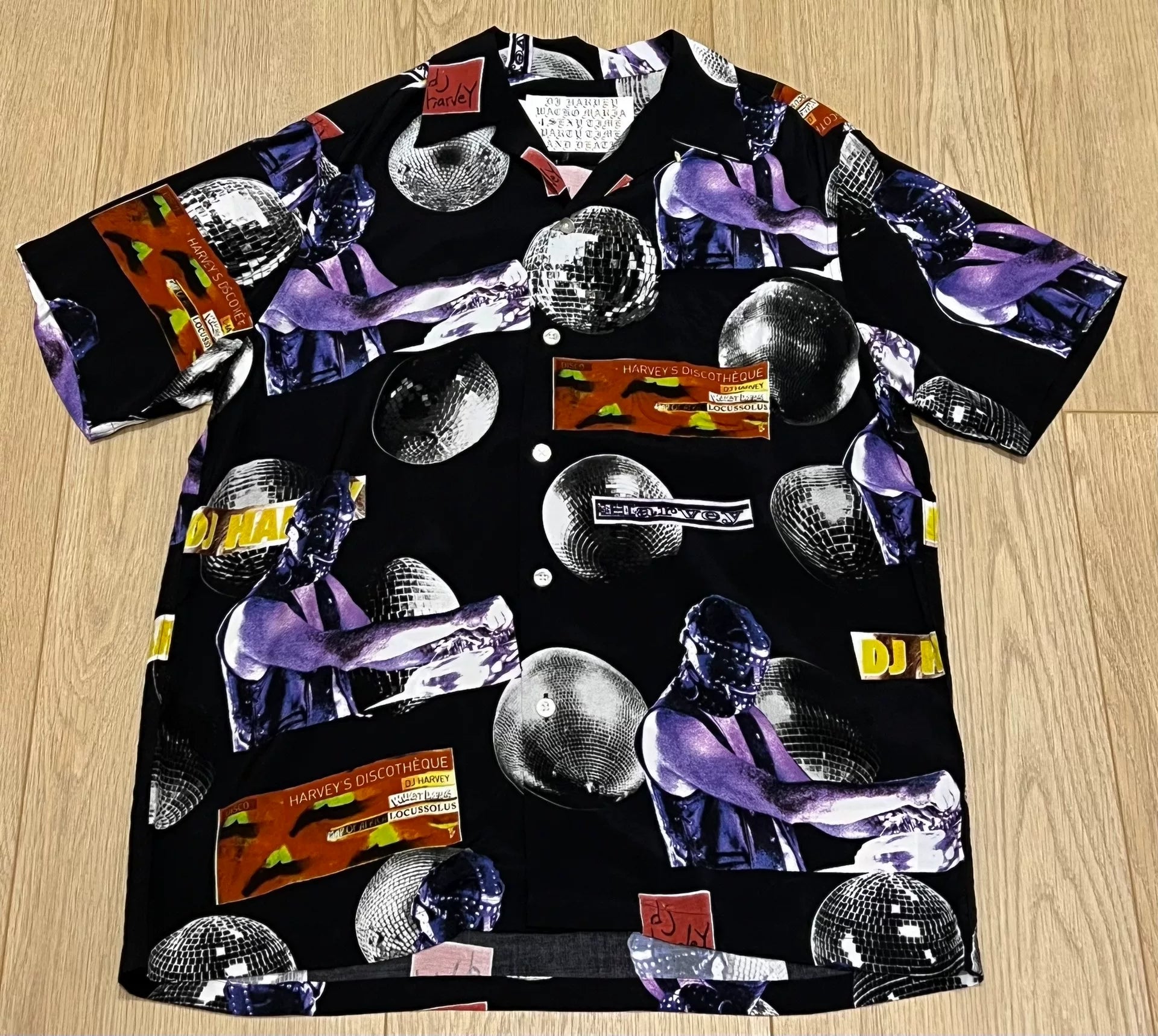 WACKO MARIA DJ HARVEY S/S HAWAIIAN SHIRT