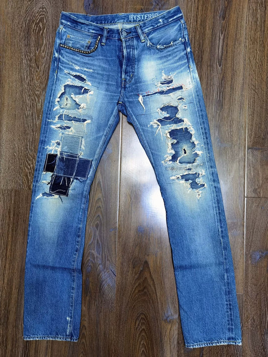 Hysteric Glamour HG Purple Jeans