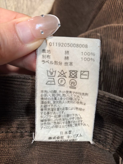 visvim fluxus hakama corduroy pants