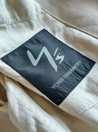 Yohji Yamamoto Y's Beige Suit Jacket