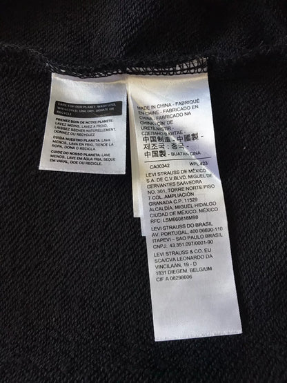 Levi's Logo Pullover Sweatshirt Black S