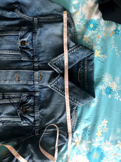 Saint Laurent Washed Denim Jacket