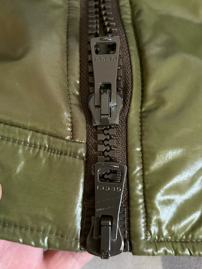 Gucci Olive Green Sleeveless Jacket