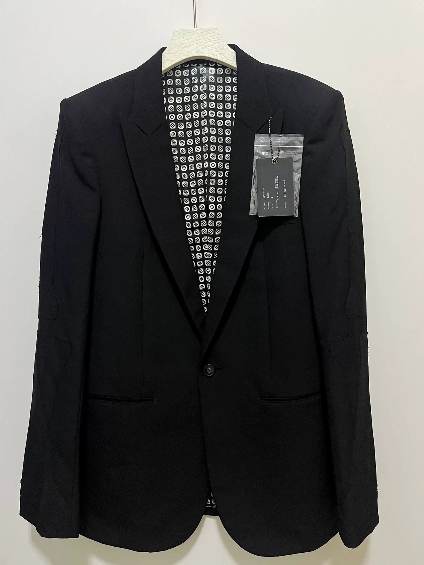 Number (N)ine Black Suit Jacket