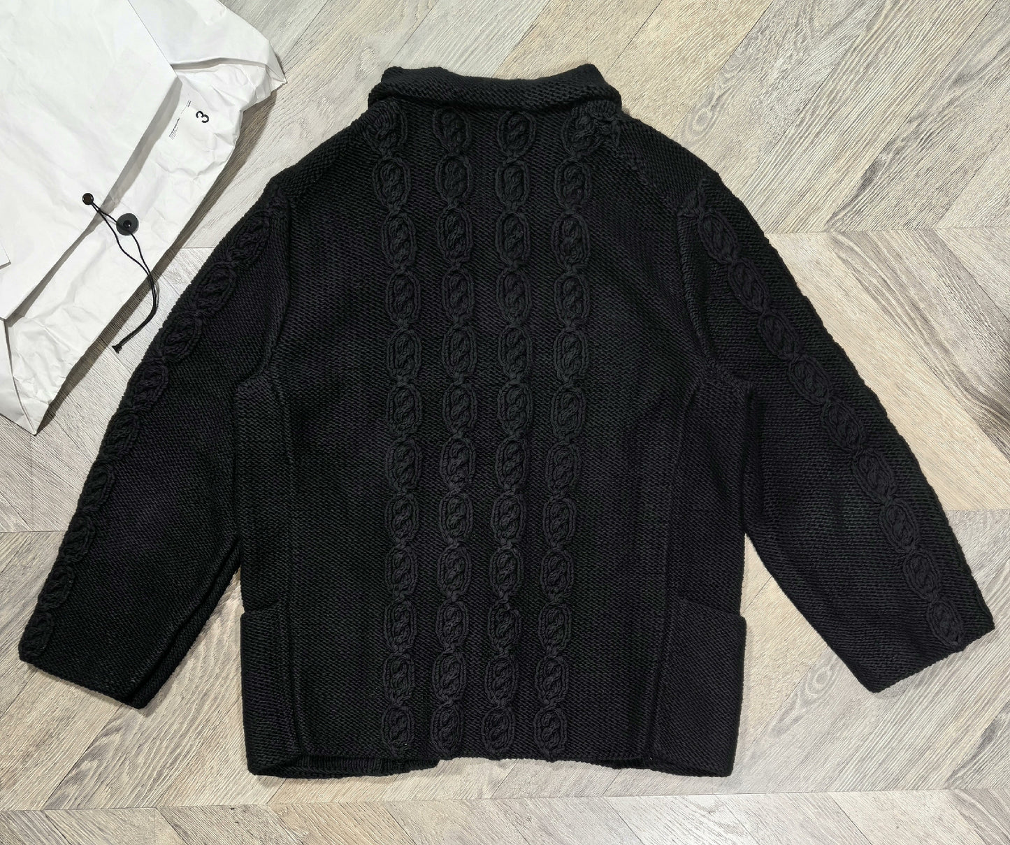 visvim highland knit bucky coverall jacket