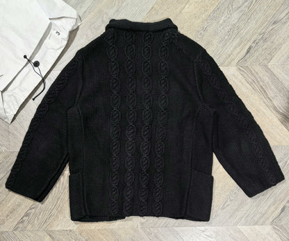 visvim highland knit bucky coverall jacket