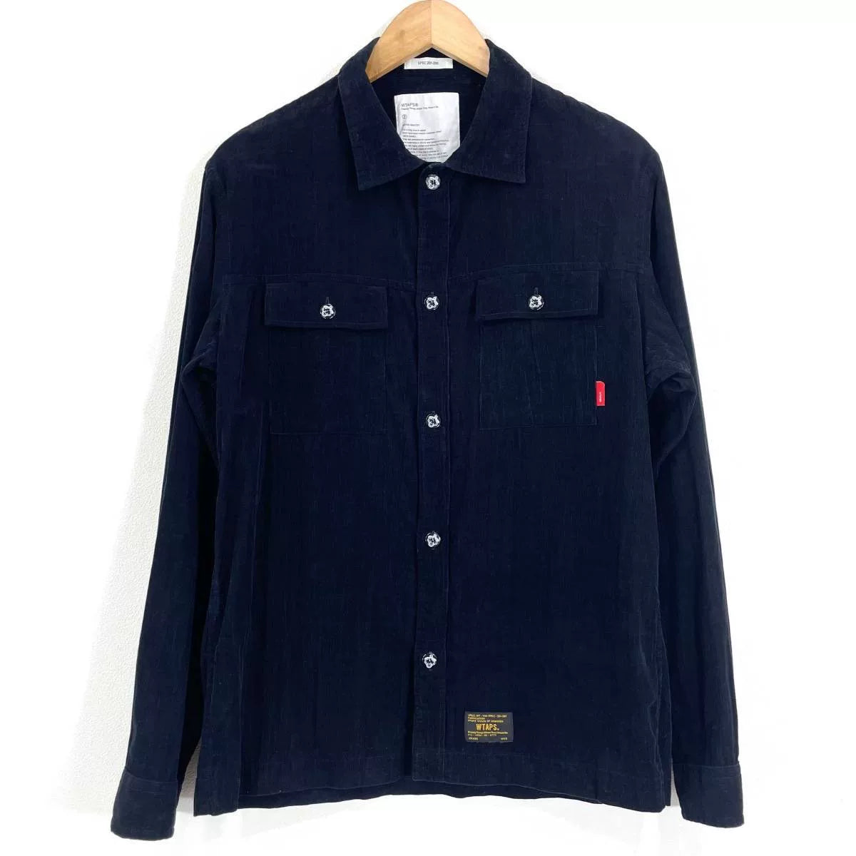 WTAPS Washed Corduroy Long-Sleeve Shirt