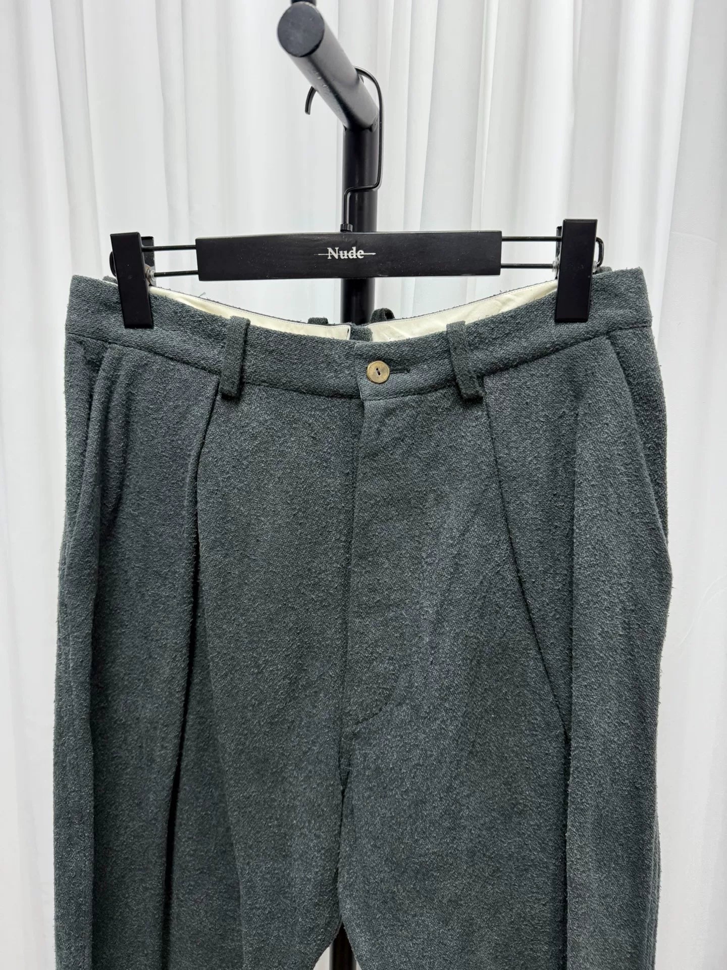 100% Silk Waist Trousers by Araki Yuu