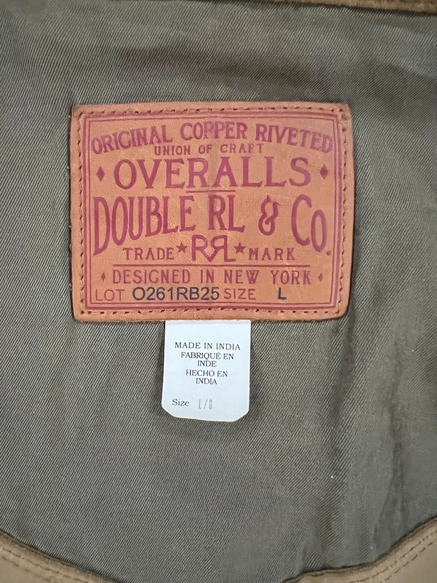 RRL 2025 Suede Three-Pocket Jacket