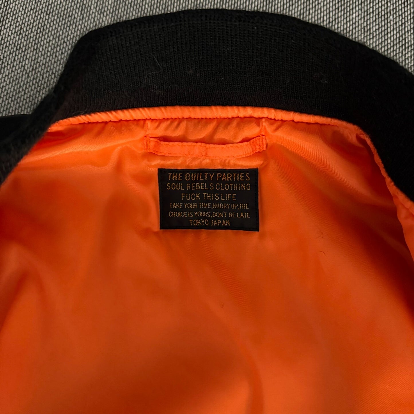 Wacko Maria Leopard Print MA1 Flight Jacket