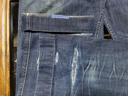 vintage blue dyed work pants RRL