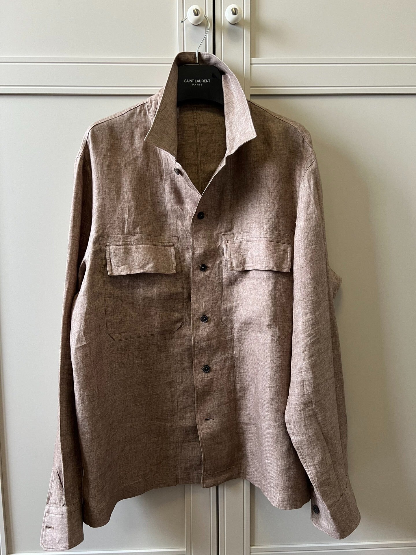 Ermenegildo Zegna Linen Overshirt Size M
