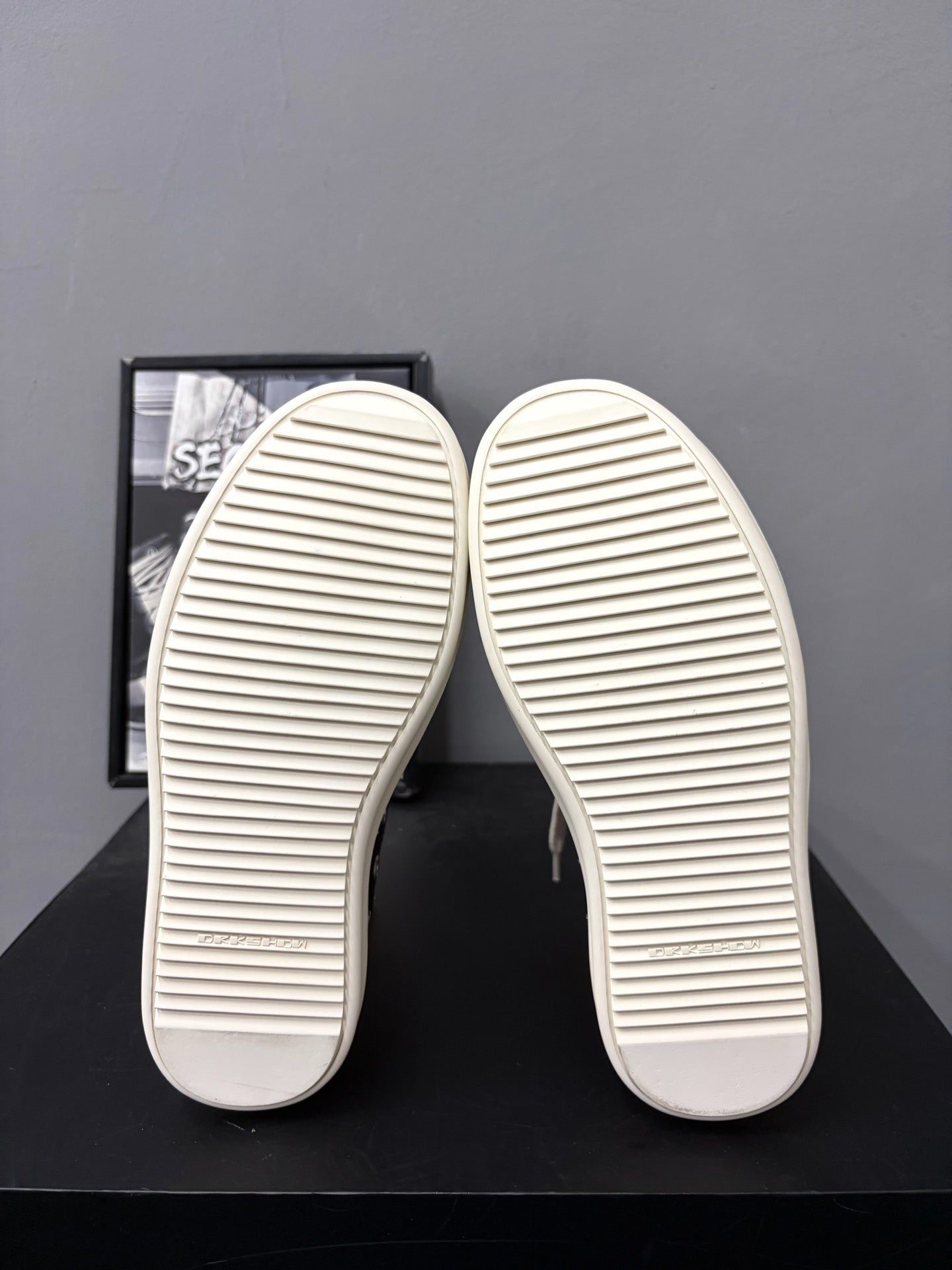 Rick Owens 23SS Iron Ring High-Top Sneakers