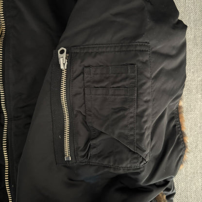 Wacko Maria Leopard Print MA1 Flight Jacket